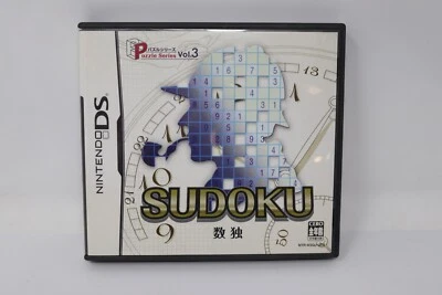 Puzzle Series Vol. 3 Sudoku (Nintendo DS) CIB JAPAN IMPORT US Seller - Image 1 of 3