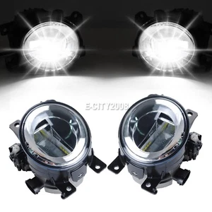 Front Bumper LED Fog Light Lamp LH&RH Pair for 2014-2020 Infiniti Q50 QX60 QX80 - Picture 1 of 17
