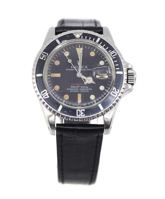 Rolex Submariner Red Stainless Steel Watch 1680 - Image 1 of 4