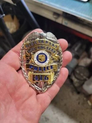 Columbo - Lieutenant (Early) Detective Badge 416 - Image 1 of 4