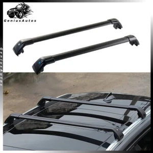 Cross Bars Roof Rail Racks Crossbar Fits For Volvo XC60 2009-2012 - Picture 1 of 10