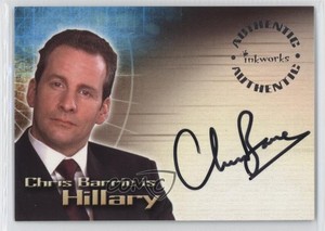 2003 Lara Croft Tomb Raider: The Cradle of Life Chris Barrie is Hillary Auto 2a8