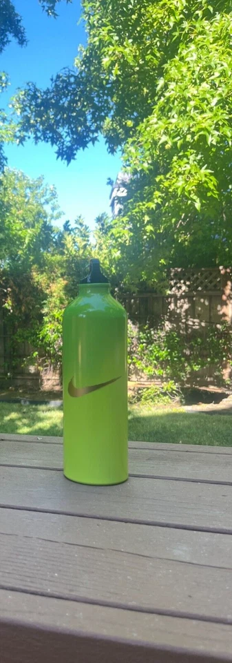 medium sized neon green water bottle  - Image 1 of 1