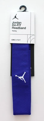 耐克 Jordan New Heights Terry 头带 Terry 成人 Concord/白色/黑色 — 第 1/4 张图片