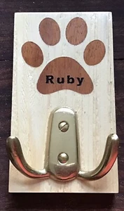 personalised dog lead hanger - Picture 1 of 1