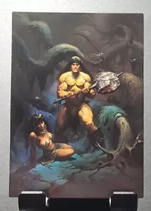 1992 FPG Ken Kelly Fantasy Art #18 BASHER Fantasy Art trading card⚔️NM/MT - Picture 1 of 2