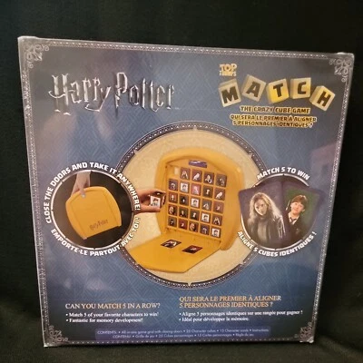 Harry Potter Crazy Cube Match Memory Game Travel Case Board Game - Image 1 of 4