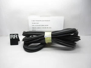 13-15 Volkswagen Passat Right Rear Body Weather Strip Seal 561867914 OEM - Bild 1 von 9