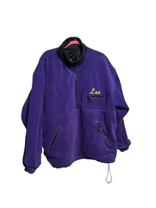 Vtg LSU Tigers Jacket Champion Reversible Fleece/Nylon Long Sleeve Men XL - Picture 1 of 5