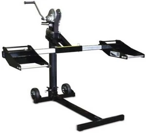 Mojack Lawn Mower Lift 750-Lbs. Lifting Cap. Adjustable Height Collapsible Steel - Picture 1 of 5