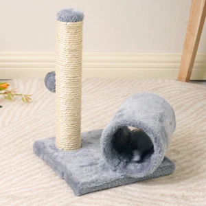 Árbol para gatos poste rascador escalada centro de actividades cama de sisal juguetes torre rascadora - Imagen 1 de 6
