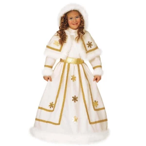 Eisprinzessin Kostüm Schneeprinzessin Kinderkostüm Eiskönigin Märchen Elsa Kleid - Bild 1 von 4