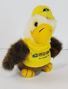 United States Postal Service Pro Cycling Team Eagle Beanie Plush Stuffed 6" - Picture 1 of 7