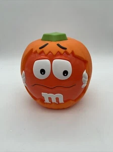 Orange M&M Halloween Kürbis Süßigkeiten Halter Schale - Bild 1 von 7