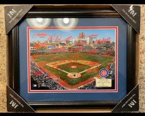 2012 Chicago Cubs Facsimile Signatures Limited Edition The Highland Mint #91 New - Picture 1 of 6