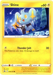 Shinx - 040/159 - Crown Zenith - Pokemon - English - NM/M - Picture 1 of 1