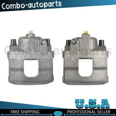 Front Left Right Brake Calipers w/ Bracket for 1983-1985 1986 1987 1988 Ford EXP - Image 1 of 4