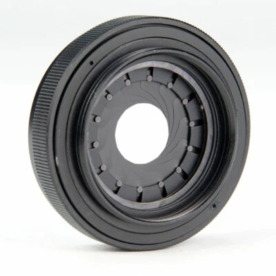 1.5-25mm Iris Diaphragm Aperture with 14 Blades M42 to M42 Camera Lens Adapter - Image 1 of 4