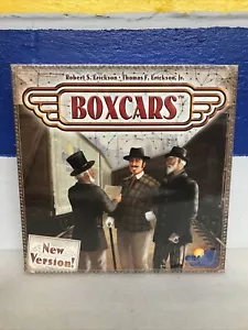 Boxcars Board Game By Rio Grande Games 2013 Version New Sealed - Picture 1 of 7