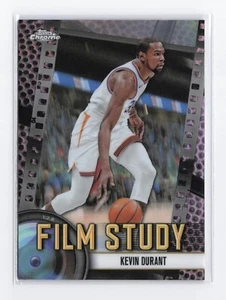 2024-25 Topps Chrome Basketball Film Study Kevin Durant #FS-4 Pink Basketball - Picture 1 of 2