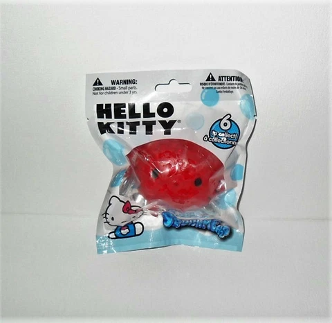 SQUISHME H2O HELLO KITTY SINGLE RED KITTY NEW SEALED Cover