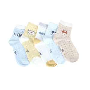Kid's Socks Spring and Autumn Combed Cotton Net Cotton for Boys and Girls - Picture 1 of 7