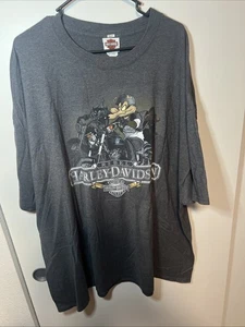 Harley Davidson Größe 4xl Grafik Looney Tunes 100% Baumwolle - Bild 1 von 5