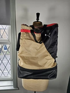 Puma Legendary Backpack Packable Black Gold Logo Rucksack Bag Sports Hiking - Picture 1 of 15