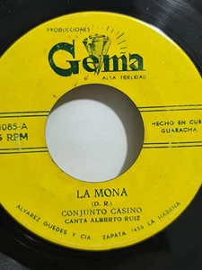 CONJUNTO CASINO-ALBERTO RUIZ LA MONA GUARACHA CUBA LISTEN 🎵🎵 - Picture 1 of 4