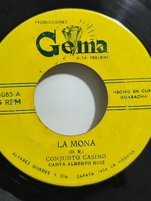 CONJUNTO CASINO-ALBERTO RUIZ LA MONA GUARACHA CUBA LISTEN 🎵🎵 - Image 1 of 4