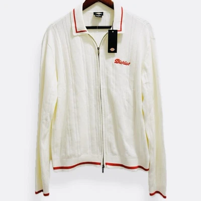 Dickies Hombres Talla Pequeña Lewistown Cremallera Completa Cárdigan Suéter Highsnobiety Agotado Foto 1 de 4
