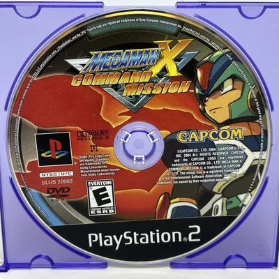 Mega Man X Command Mission (Sony PlayStation 2, 2004) PS2 Disc Only TESTED - Image 1 of 4