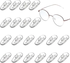 Almohadillas para nariz push-in 10 pares de gafas pieza de nariz de repuesto 15 mm So - Imagen 1 de 7