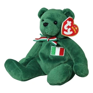 Ty Beanie Baby Basilico - MWMT (Bear Europe Country Exclusive) - Picture 1 of 1