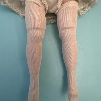 Vtg Madame Alexander  White Hosiery Nylon Stockings for 9" Cissette Doll - Image 1 of 4