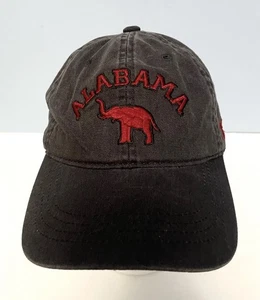 Alabama Marea Carmesí Ajustable Gris Sombrero Elefante Céfiro Marca NCAA Gorra - Imagen 1 de 7