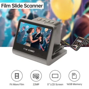 Film And Slide Scanner For 135 Film(36*24mm)/126KPK /110 Film/Super8/ JGMX - Picture 1 of 17