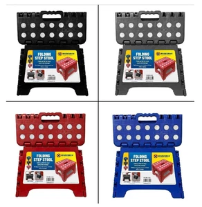 Taburete plegable de alta resistencia multiusos fuerte y resistente cocina baño inodoro - Imagen 1 de 16