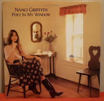 Nanci Griffith - Poet in my Window vinyl LP 1985 Philo PH-1098 NICE - Image 1 of 4