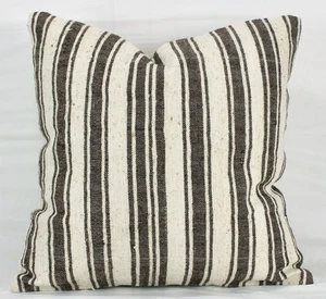 Funda de Almohada Decorativa Vintage Turca Kilim 18" Beige Marrón Kilim Sofá Almohada - Imagen 1 de 9