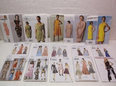 Vogue Designer Dress Patterns Lot of 14 Uncut Betzina Reese Lialia Roland NOS - Image 1 of 4