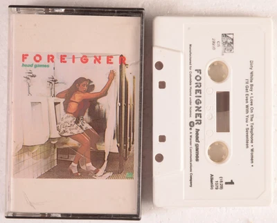 FOREIGNER HEAD GAMES Vintage Cassette Tape 1979 Rock Pop VG COND TESTED ✅ - Image 1 of 4
