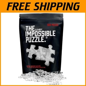 500-Piece Clearly Impossible Puzzle for Adults - Picture 1 of 11