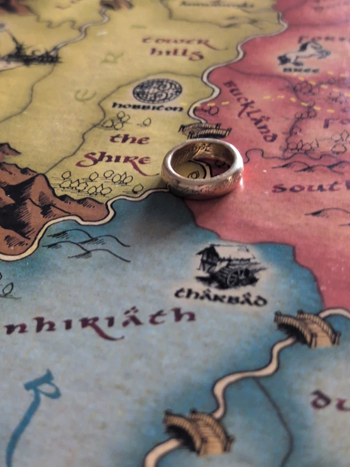 Risk Lord of the Rings Edition Game Replacement Ring - Image 1 of 3