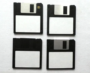 Disketten 3,5" HD Micro Floppy Disk 1,44 MB - 4 Stück - Bild 1 von 1