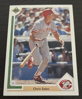 1991 Upper Deck - Chris Sabo - Cincinnati Reds - #135 Foto 1 de 3