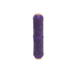 Purple Heavy Duty Wax Sinew Waxed Leather Cord Craft Bead Thread Sewing Supplies - Picture 1 of 5