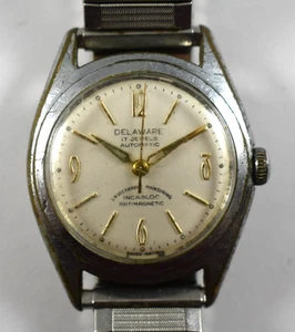 Vintage Swiss Made Delaware Automatic AS1361N 17J Wrist Watch Runs lot.qb - Bild 1 von 8