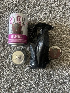 OPEN BOXFunko Vinyl SODA: Teenage Mutant Ninja Turtles - Splinter SPEDIZIONE GRATUITA - Foto 1 di 6