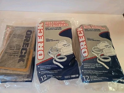 28 bolsas de aspiradora de bote compacto ORECK PKBB120F 12 + 12 + 4 Foto 1 de 4
